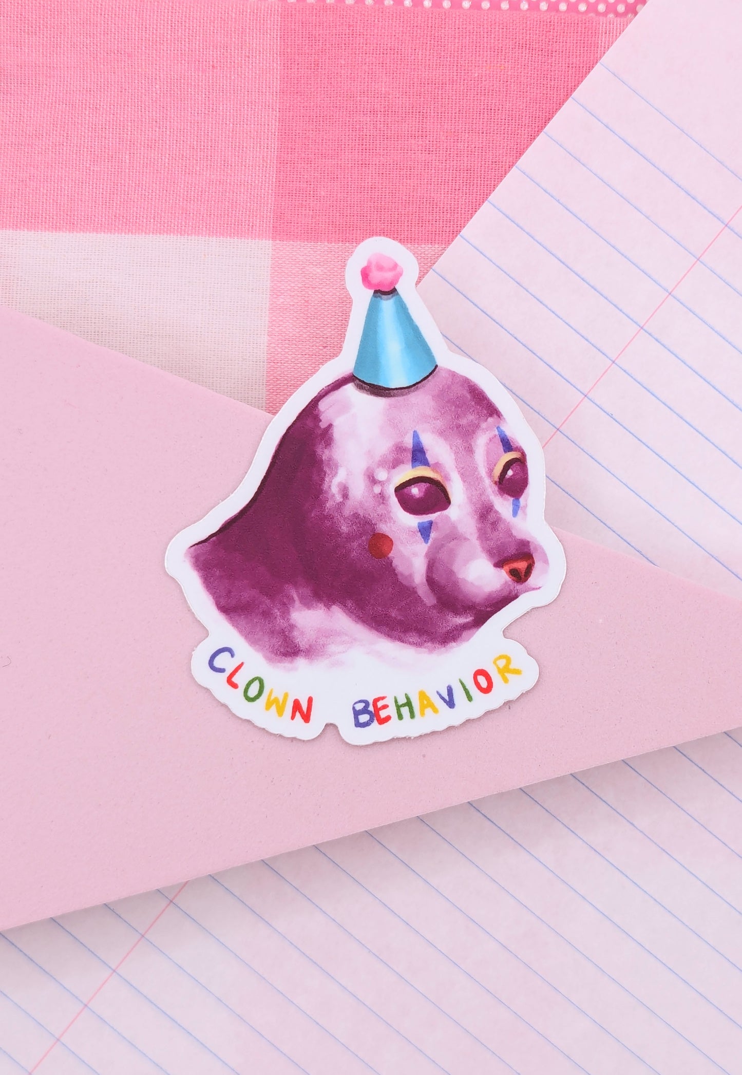 Clown Behavior Seal Sticker