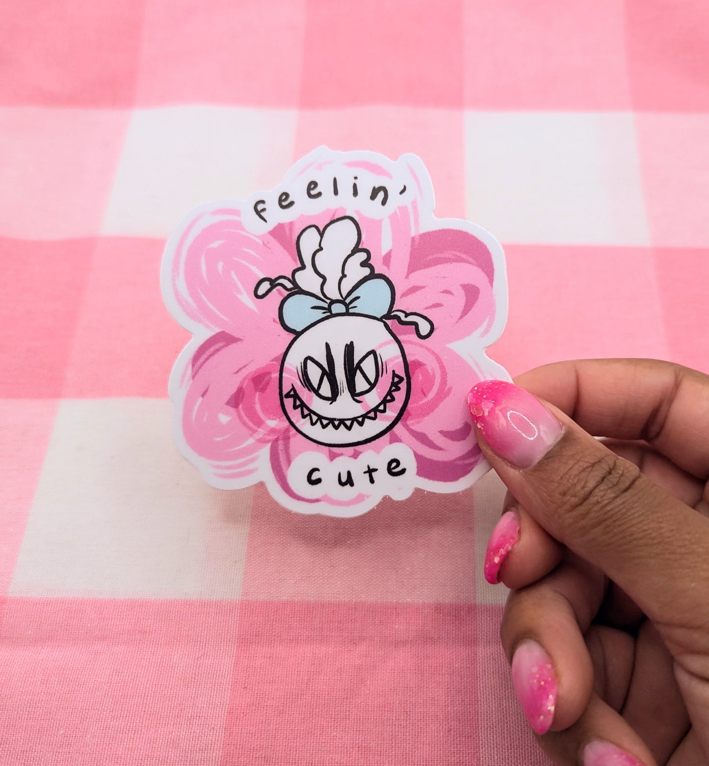 Feelin' Cute Sticker