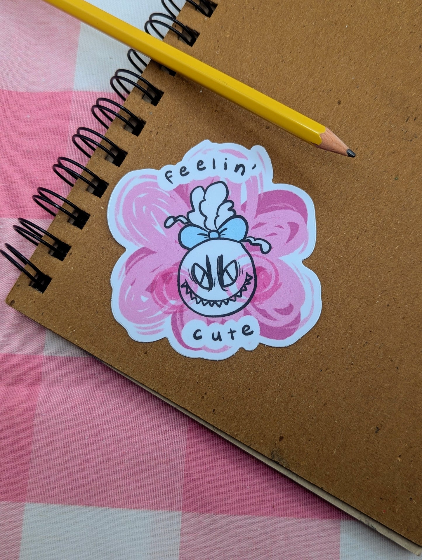 Feelin' Cute Sticker