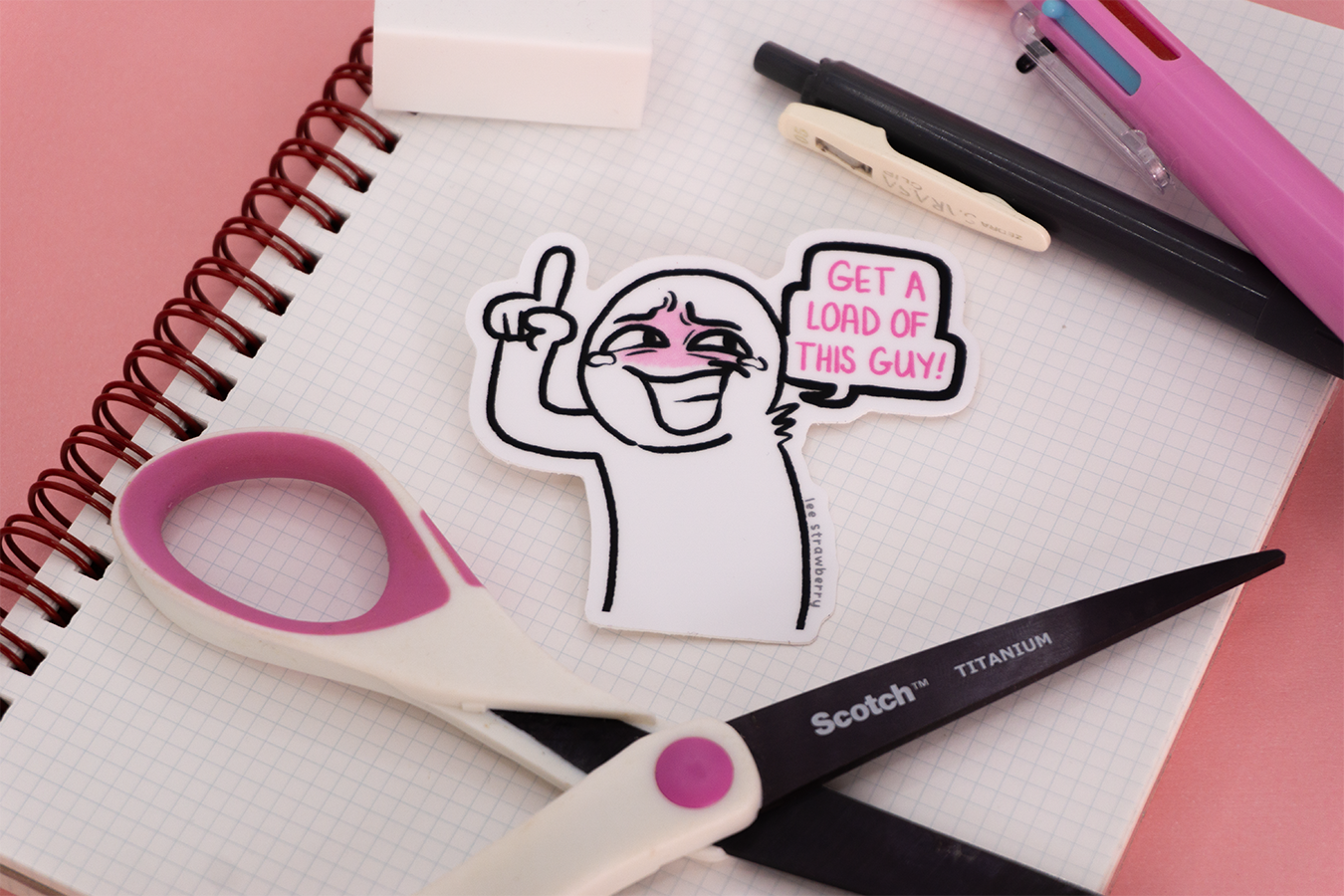 Get a Load of This Guy! Sticker