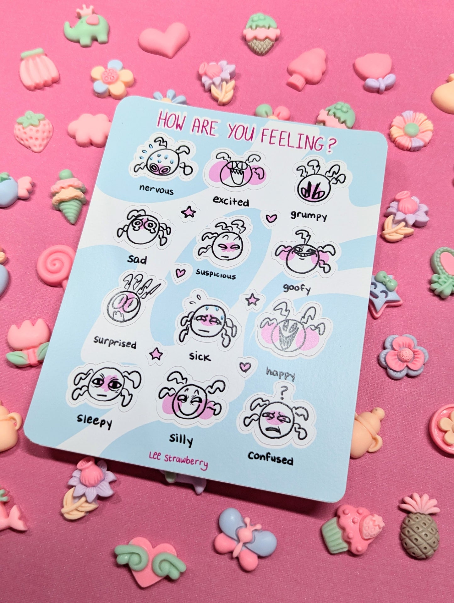 How Are You Feeling? Sticker Sheet