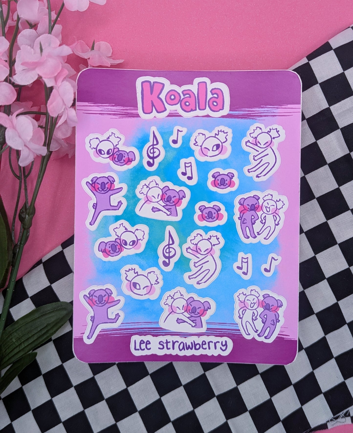 Koala Sticker Sheet