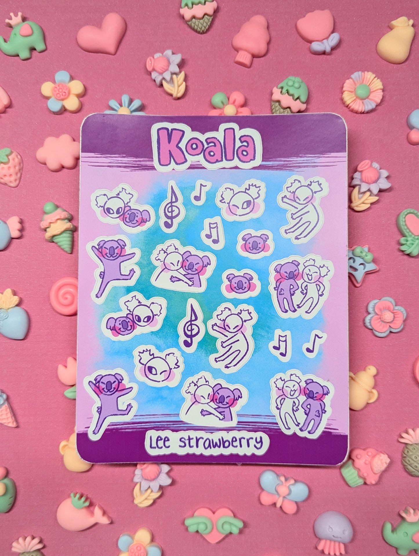 Koala Sticker Sheet