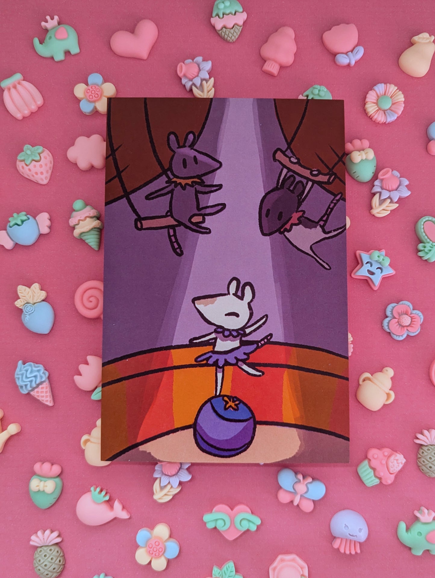 Rat Circus Mini Print