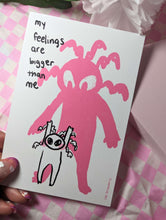 Load image into Gallery viewer, My Feelings are Bigger than Me Mini Print
