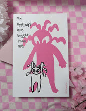 Load image into Gallery viewer, My Feelings are Bigger than Me Mini Print
