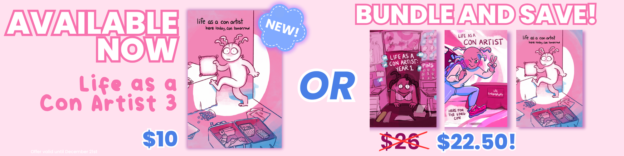 Life As A Con Artist Book 1-3 Bundle