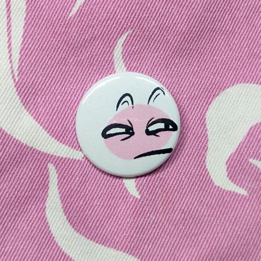 Super Suspicious Button Pin