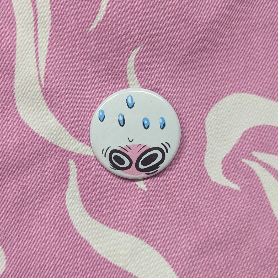 Anxious Little Button Pin
