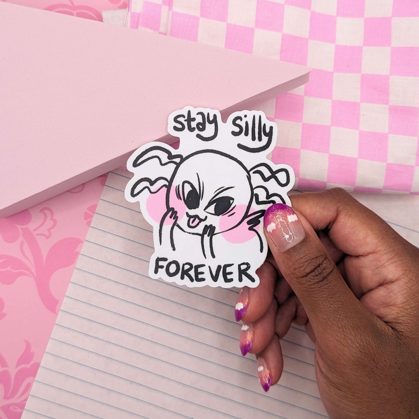 Stay Silly Forever Sticker