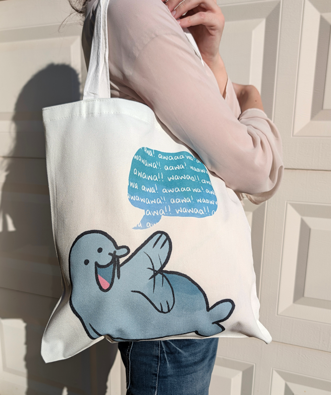 Awawa Seal Tote Bag