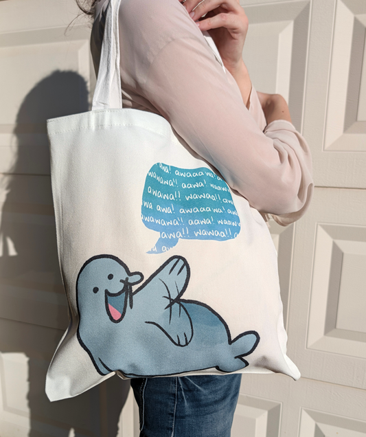 Awawa Seal Tote Bag