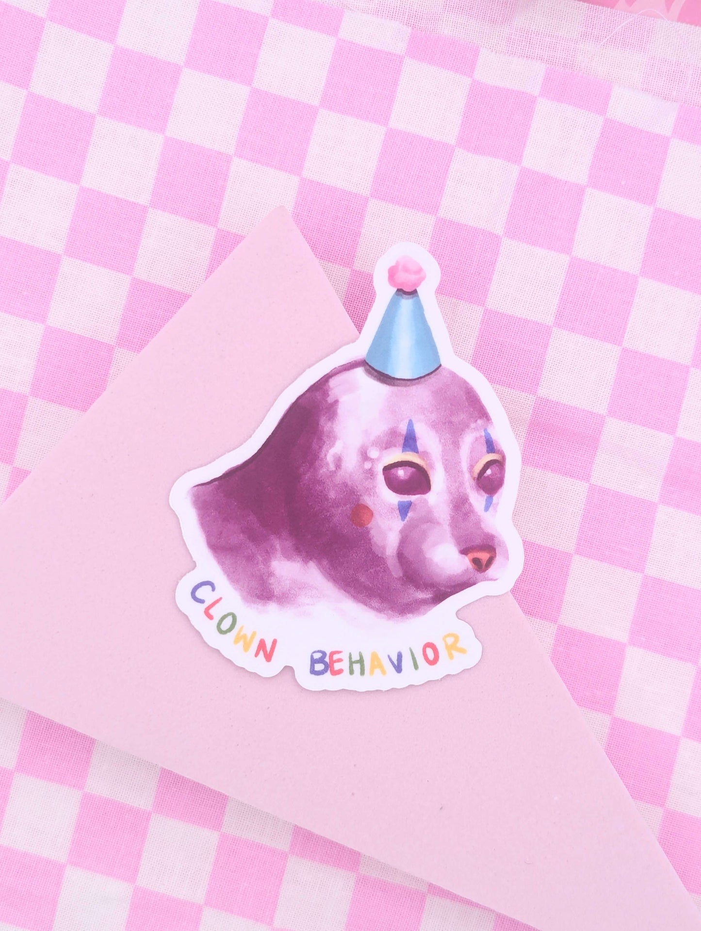 Clown Behavior Seal Sticker