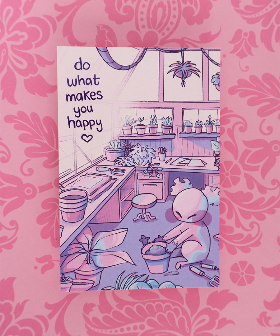 Do What Makes You Happy Mini Print