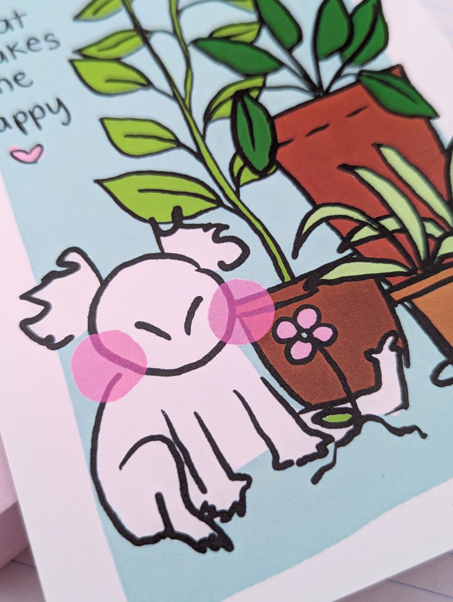 I Do What Makes Me Happy Mini Print