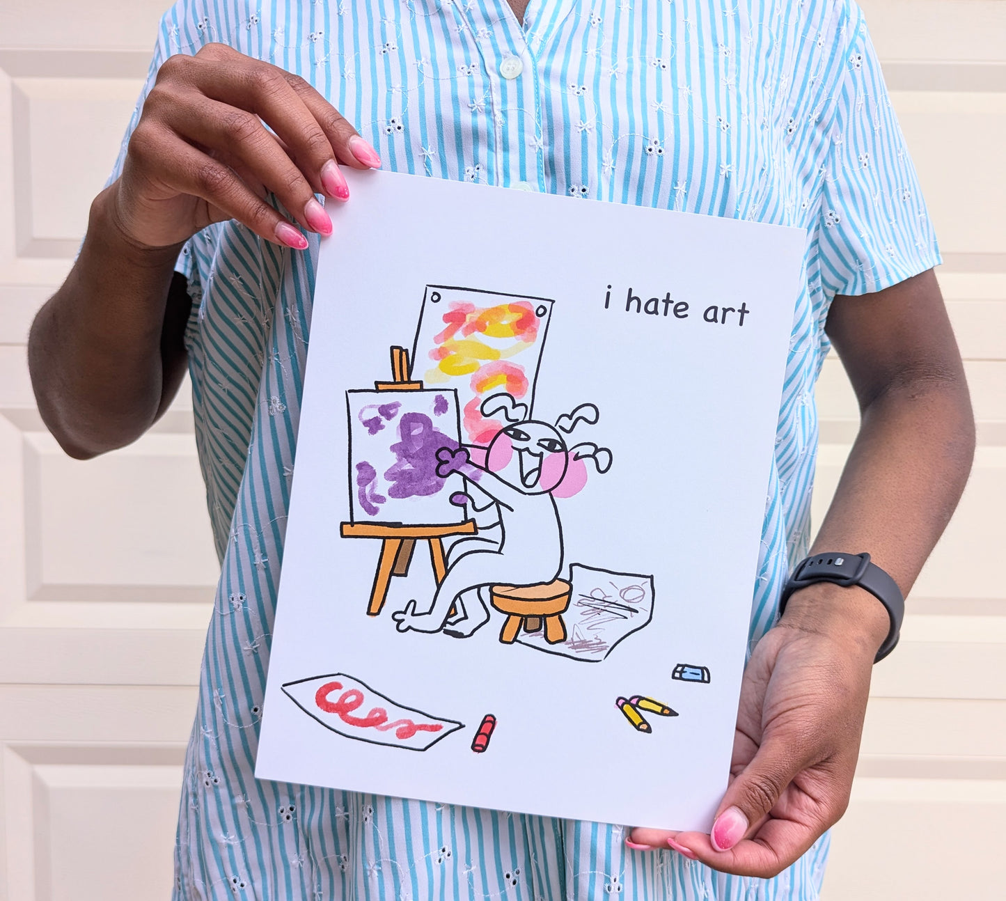 I Hate Art Print