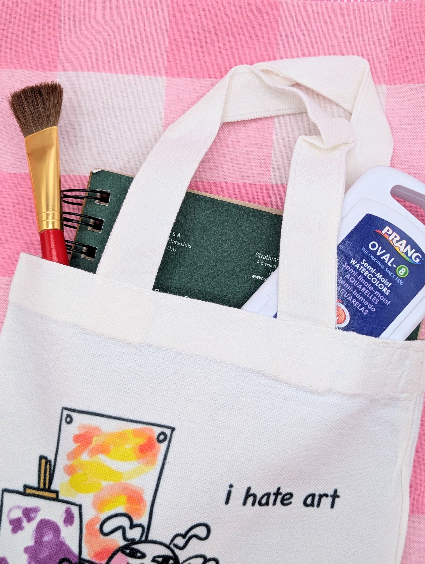 I Hate Art Small Tote Bag