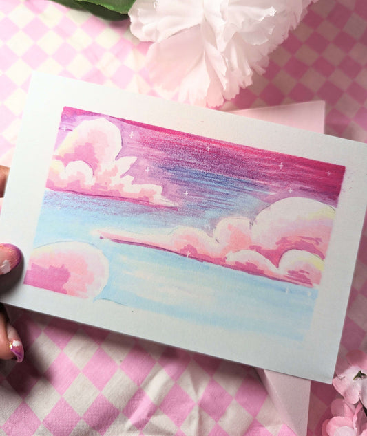 Serene Sunset Mini Print