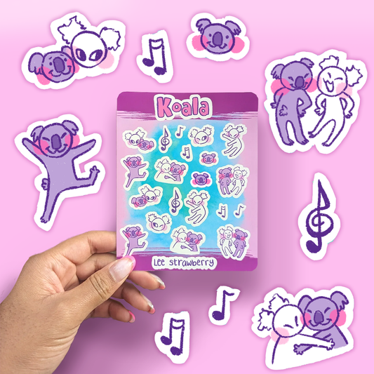 Koala Sticker Sheet