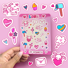 Load image into Gallery viewer, NEW Love Sticker Sheet
