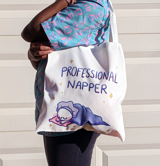 Professional Napper Tote Bag