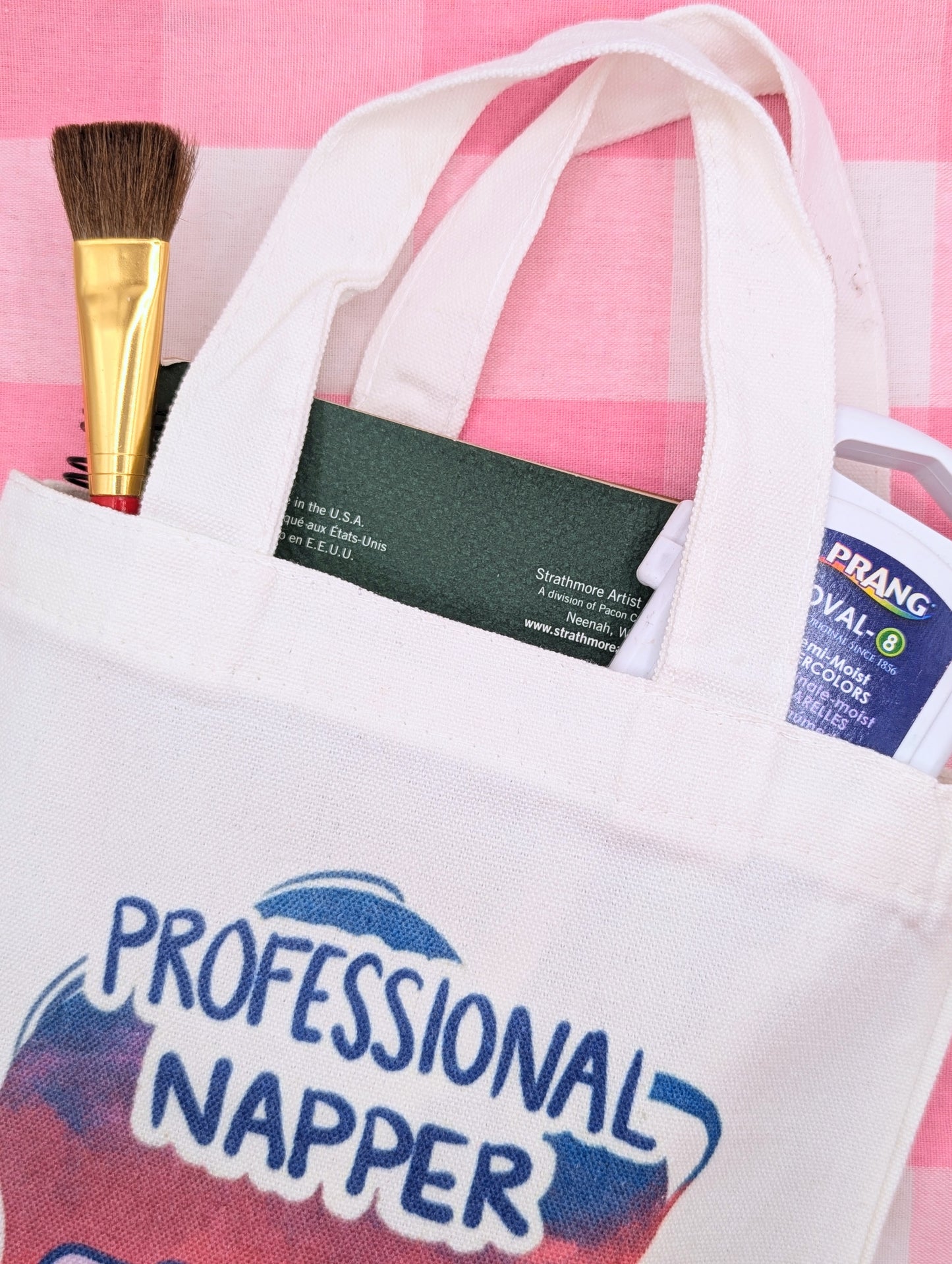 Professional Napper Small Tote Bag