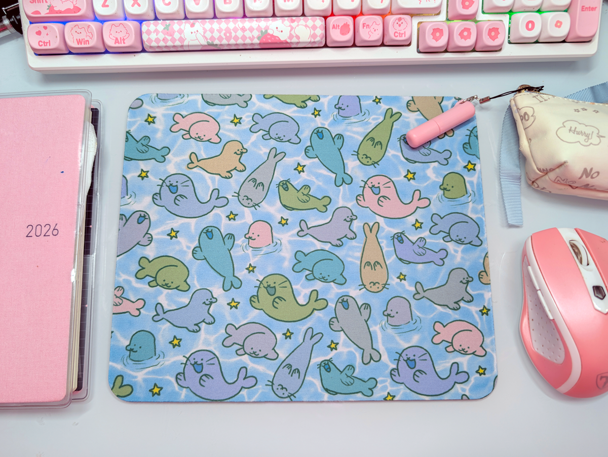 Seal Stars Mousepad