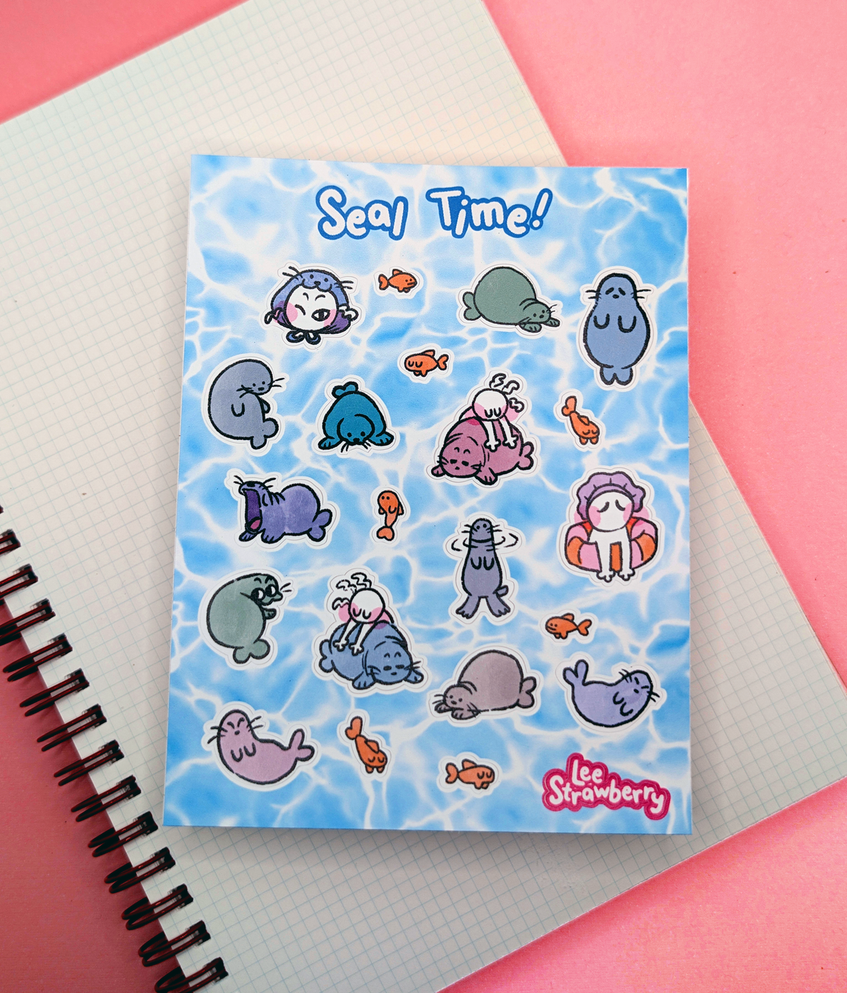 Seal Time! Sticker Sheet
