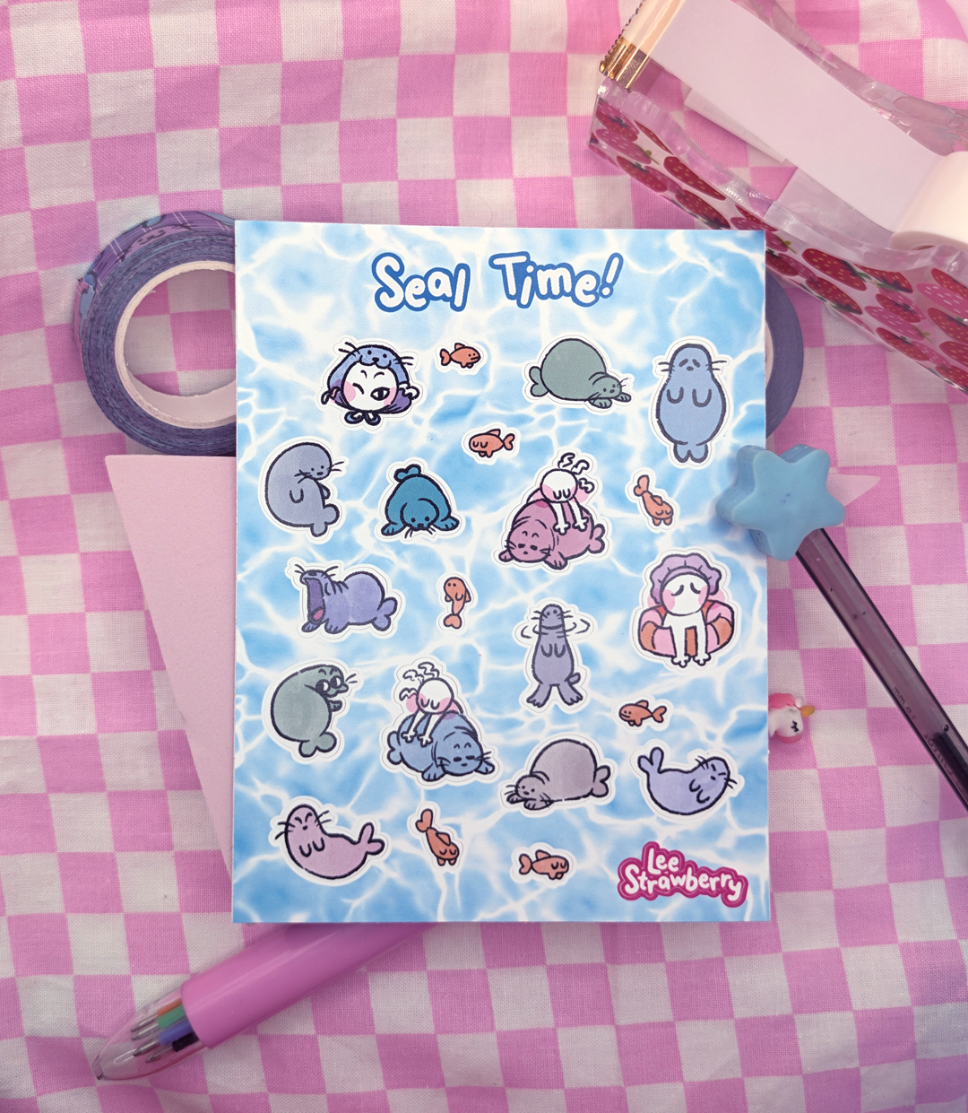 Seal Time! Sticker Sheet
