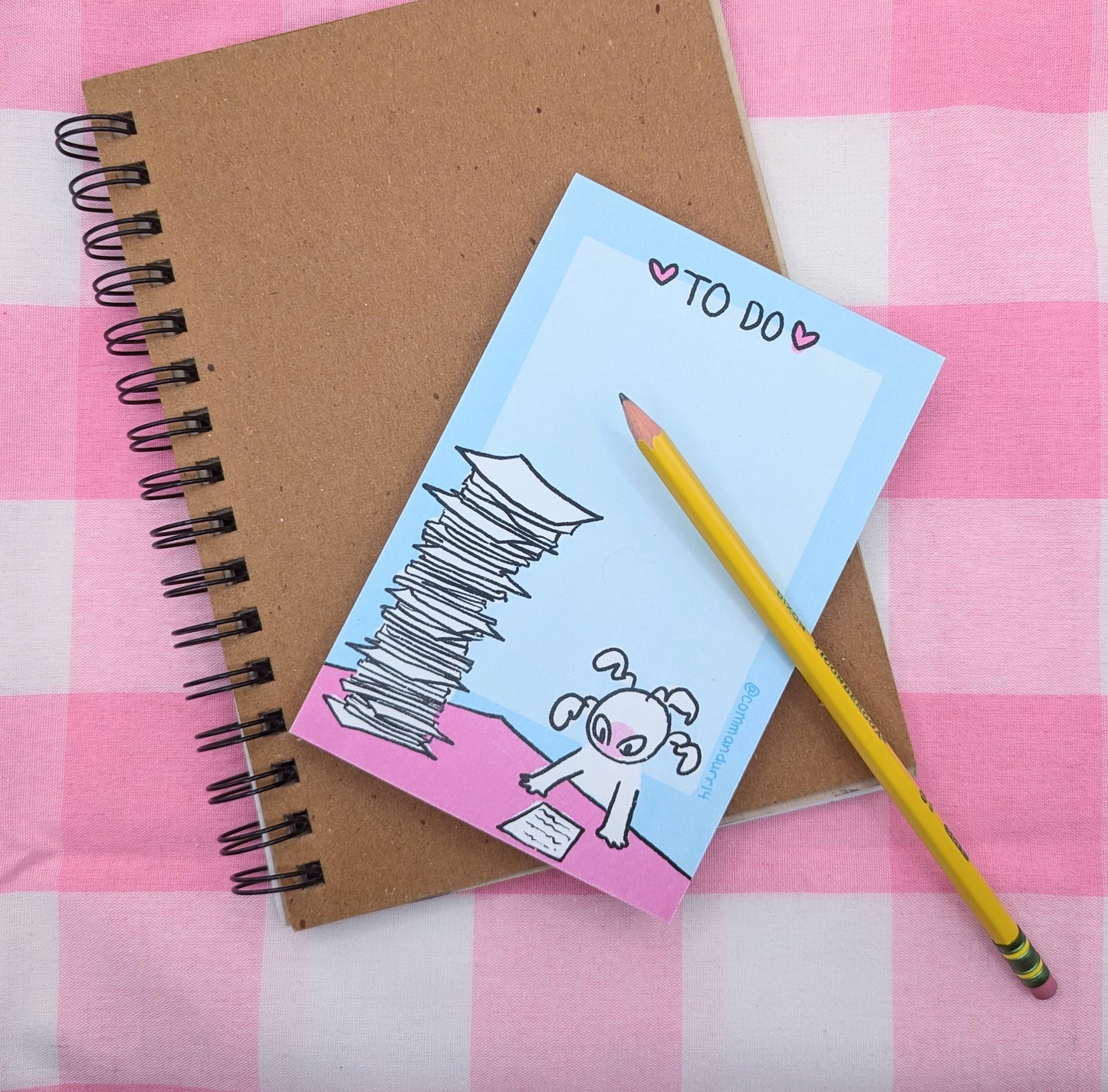 Teal To Do List Notepad