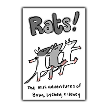 Load image into Gallery viewer, Rats! Mini Zine/ Comic Book
