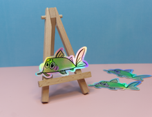 Load image into Gallery viewer, Corydoras Holographic Sticker
