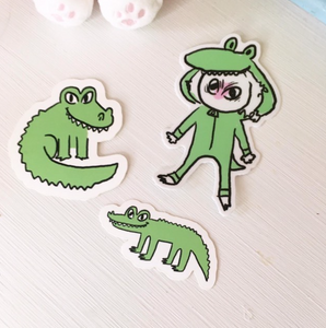 Croco Lee Sticker Set