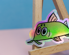 Load image into Gallery viewer, Corydoras Holographic Sticker
